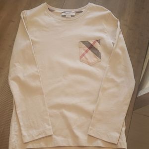SALE Authentic Burberry long sleeve shirt size 6
